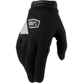 100% Women's Ridecamp Gloves - Black/Charcoal