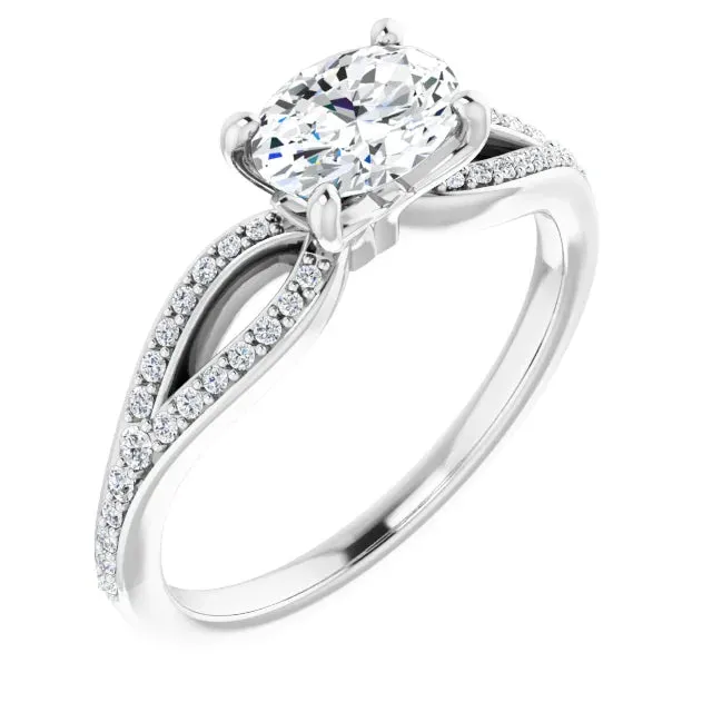14K Yellow Gold 1/10 CTW Natural Diamond Band