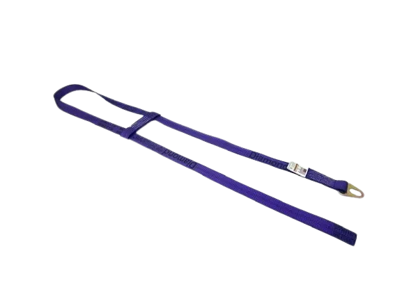 2" x 10' Diamond Weave Basket Wheel Lift Strap w/ D-Ring-BEST