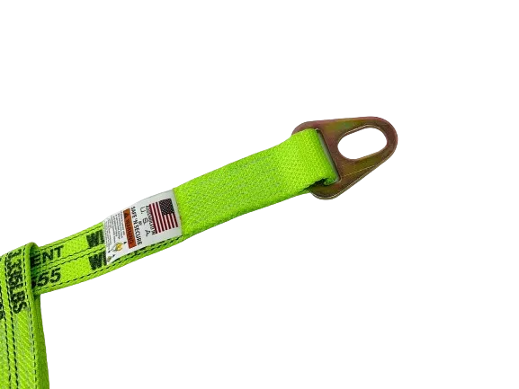 2" x 10' Diamond Weave Basket Wheel Lift Strap w/ D-Ring-BEST