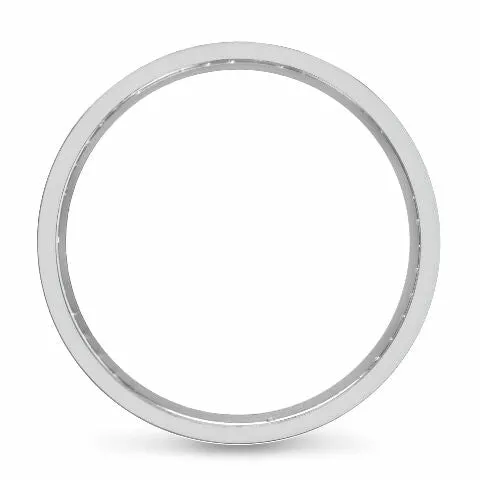 3CT SYNTHETIC RAINBOW COLORED BEZEL FOR ROLEX 41MM DATEJUST 126300, 126334 18KW