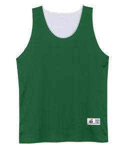 4129 Badger Reversible Tank Kelly Green/ White