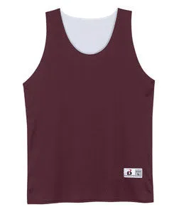 4129 Badger Reversible Tank Maroon/ White