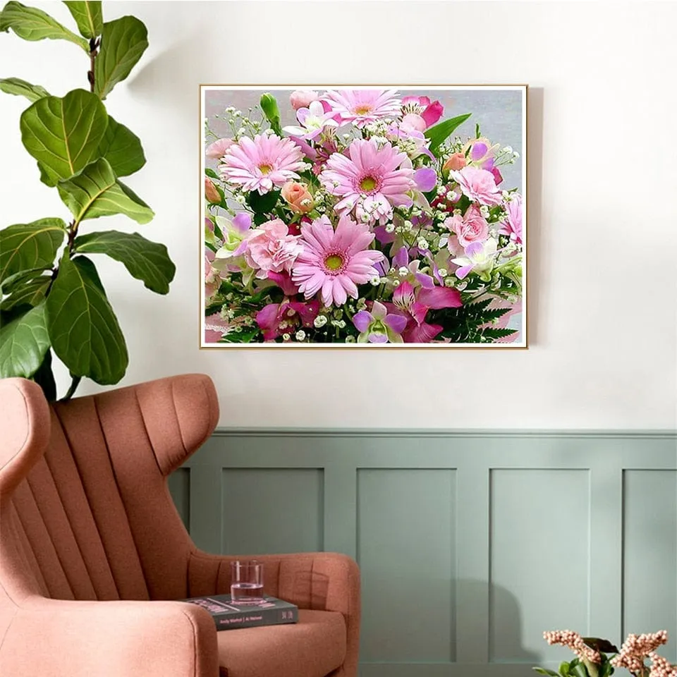 5D Diamond Painting Flower Arrangement