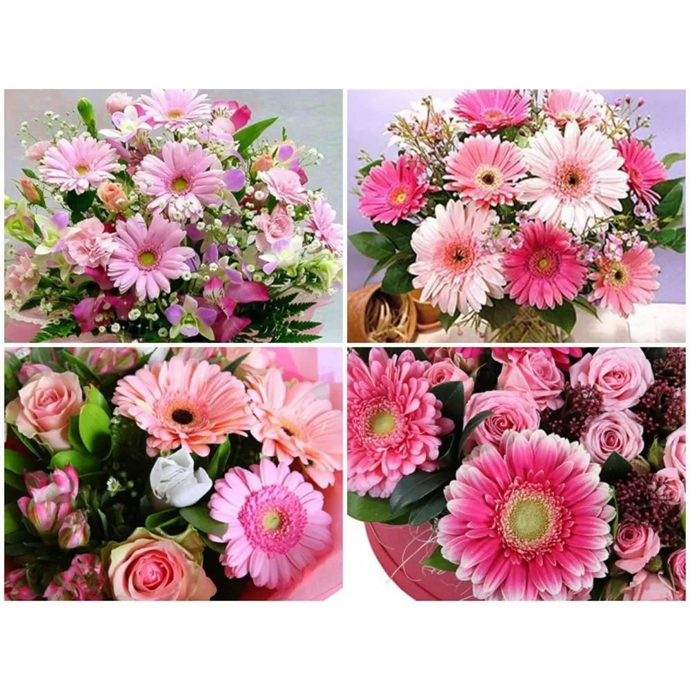 5D Diamond Painting Flower Arrangement
