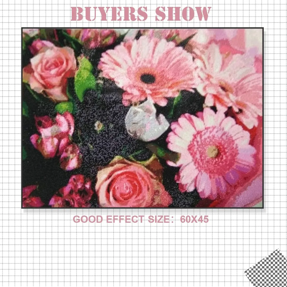 5D Diamond Painting Flower Arrangement