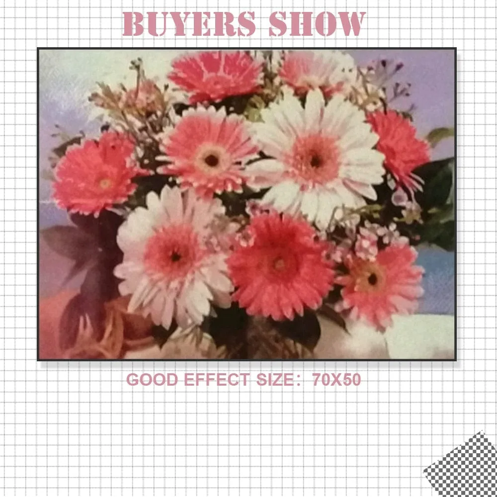 5D Diamond Painting Flower Arrangement