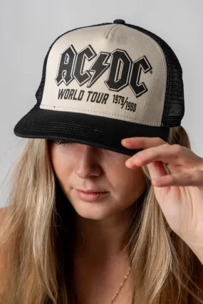 AC/DC sinclair trucker hat black/ivory