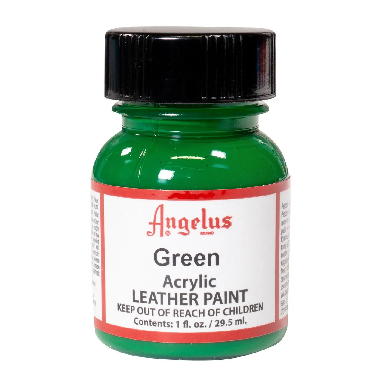 Angelus Acrylic Leather Paint - 1 oz. Bottle - Green