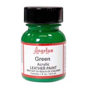 Angelus Acrylic Leather Paint - 1 oz. Bottle - Green