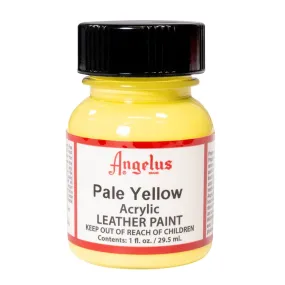 Angelus Acrylic Leather Paint - 1 oz. Bottle - Pale Yellow