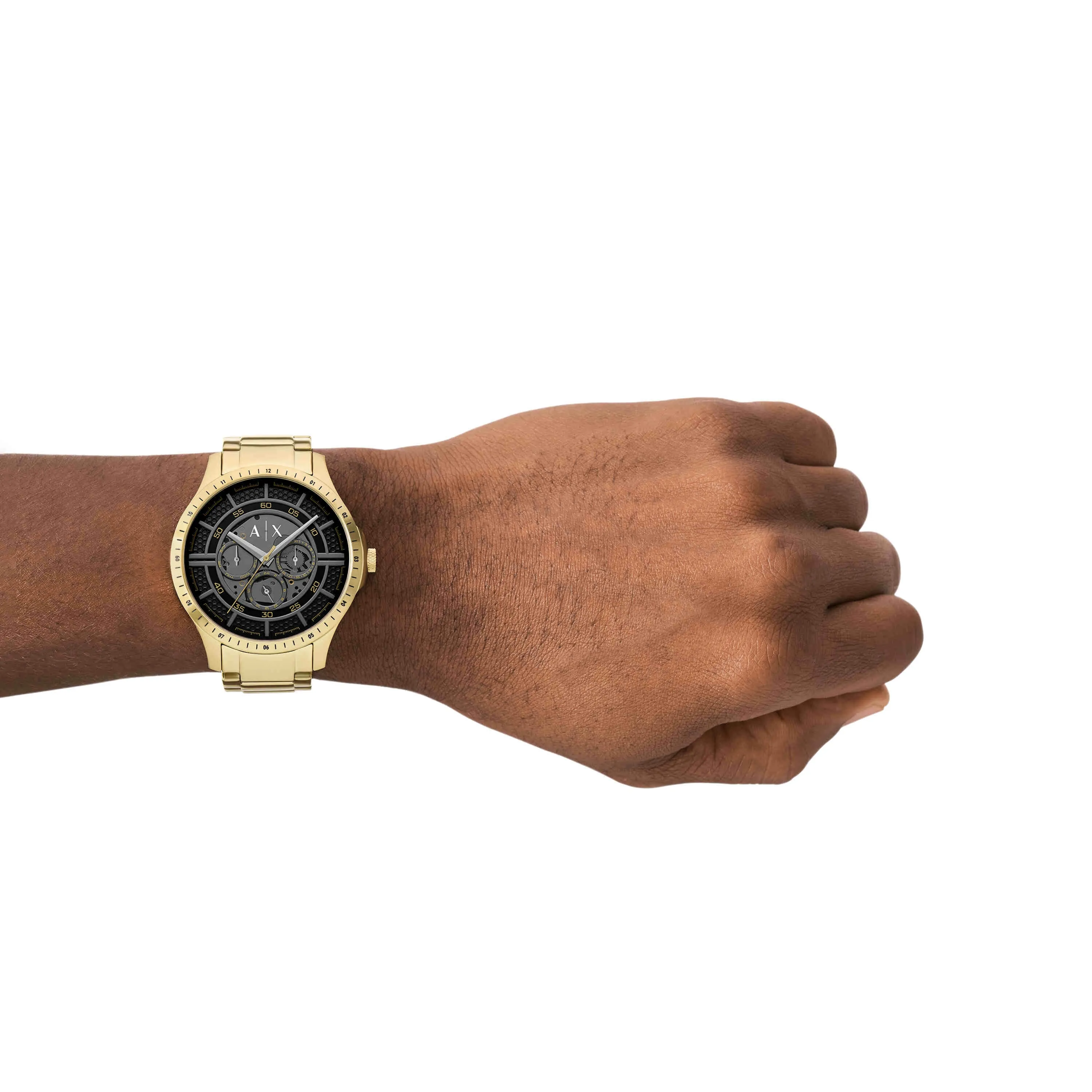 Armani Exchange Gold Tone Chronograph Watch AX2461