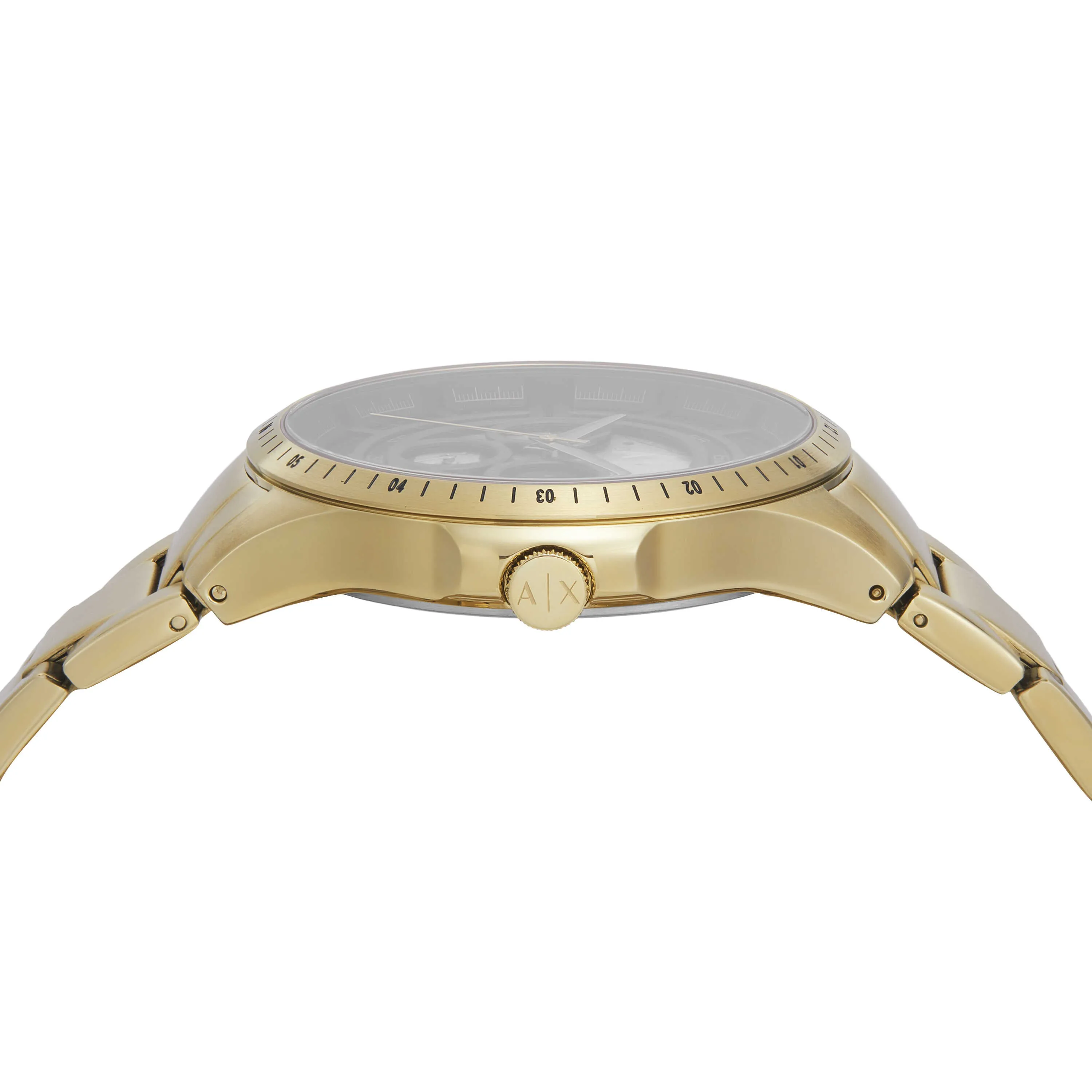 Armani Exchange Gold Tone Chronograph Watch AX2461