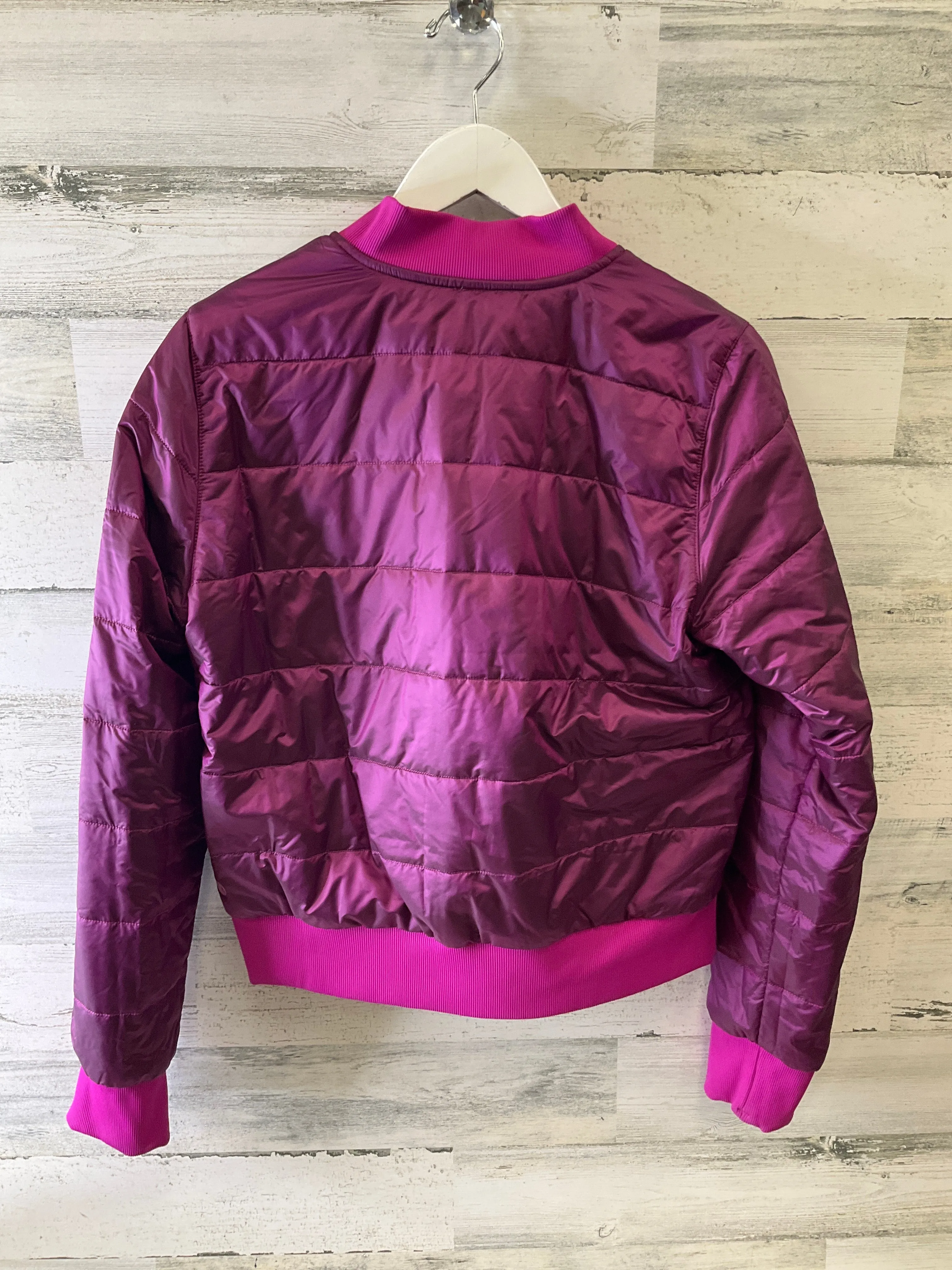Athletic Jacket By Lululemon In Purple, Size: 8