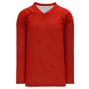 Athletic Knit (AK) H686A-208 Adult Red/White Reversible Practice Hockey Jersey