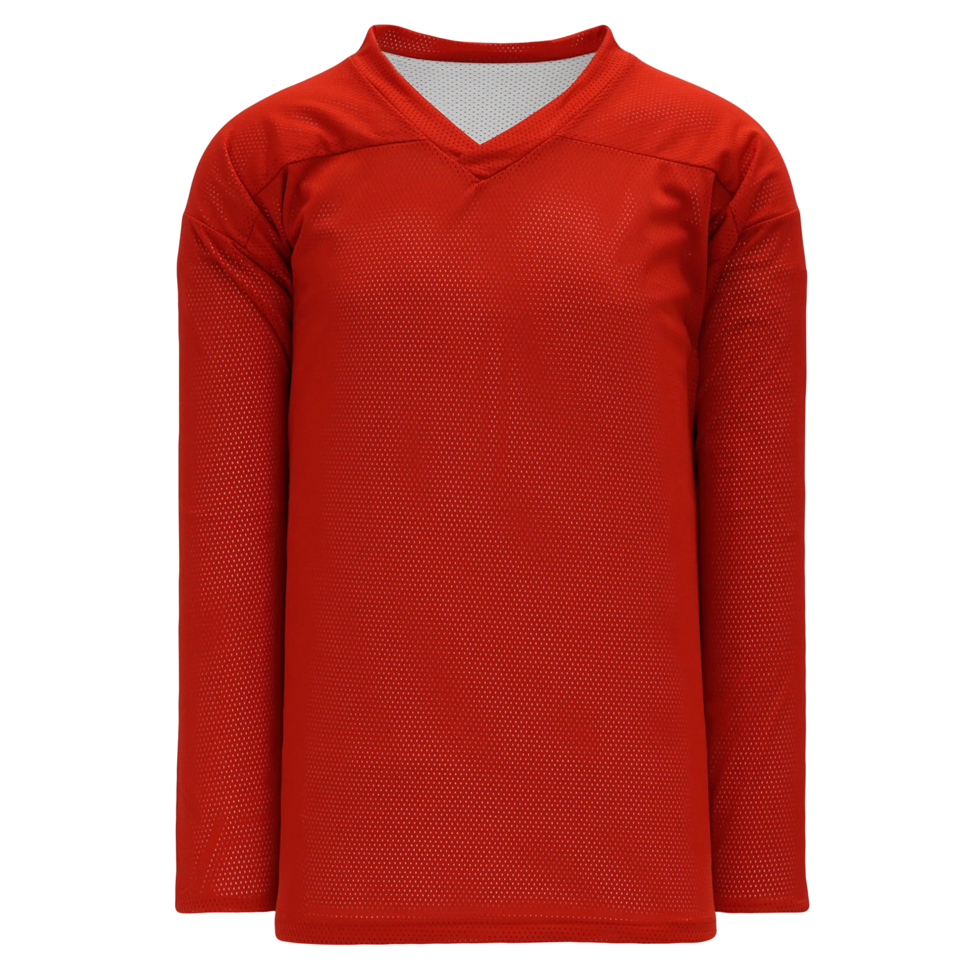 Athletic Knit (AK) H686A-208 Adult Red/White Reversible Practice Hockey Jersey