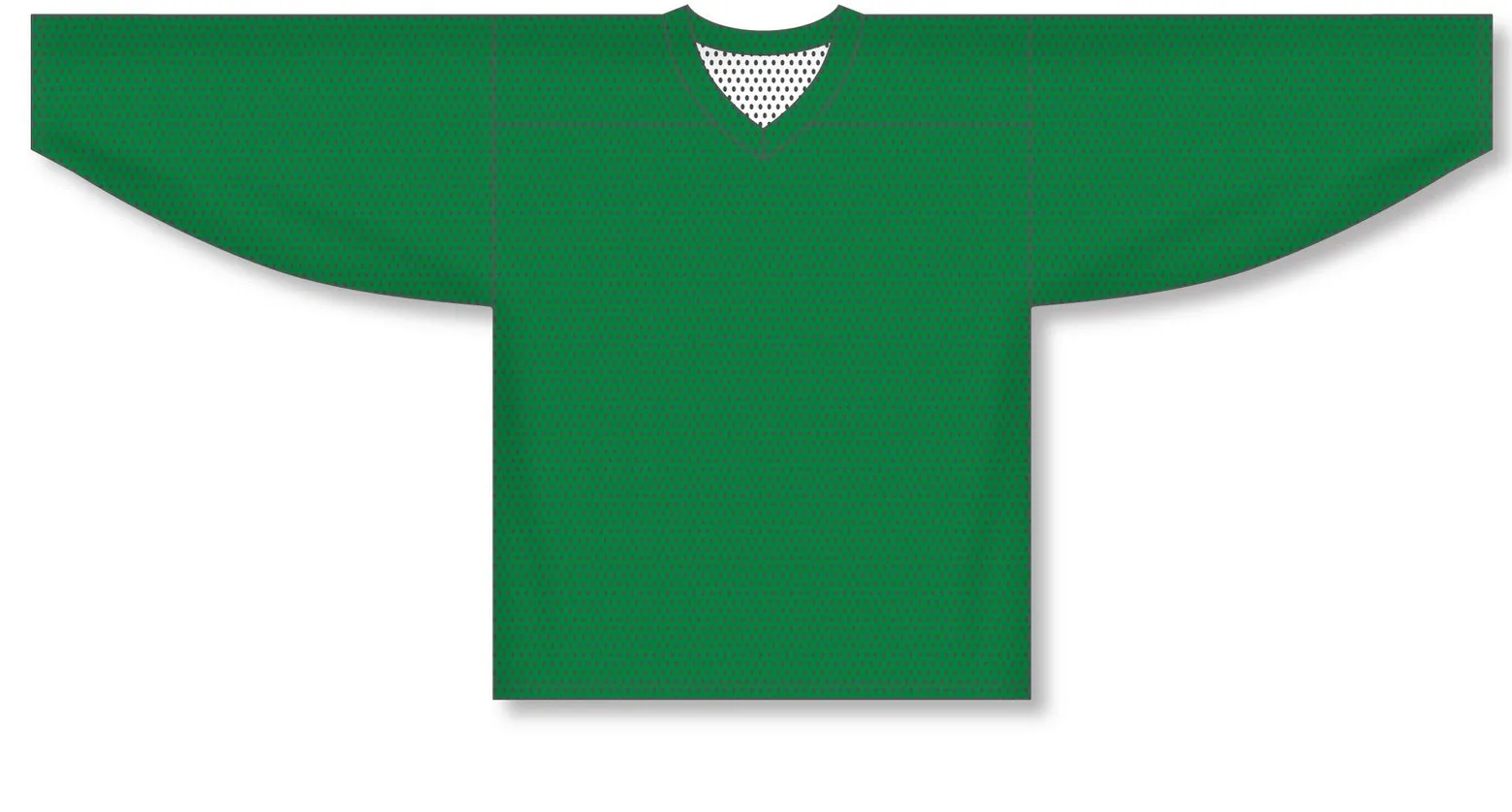 Athletic Knit (AK) H686Y-210 Youth Kelly Green/White Reversible Practice Hockey Jersey