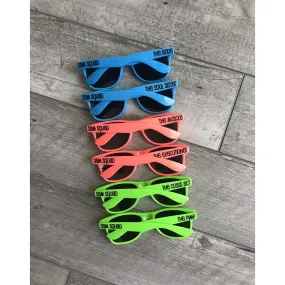 Bachelorette Party Sunglass Favors, Personalized