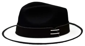 Black/White Men's Wool Hats Bruno Capelo Outcast Collection