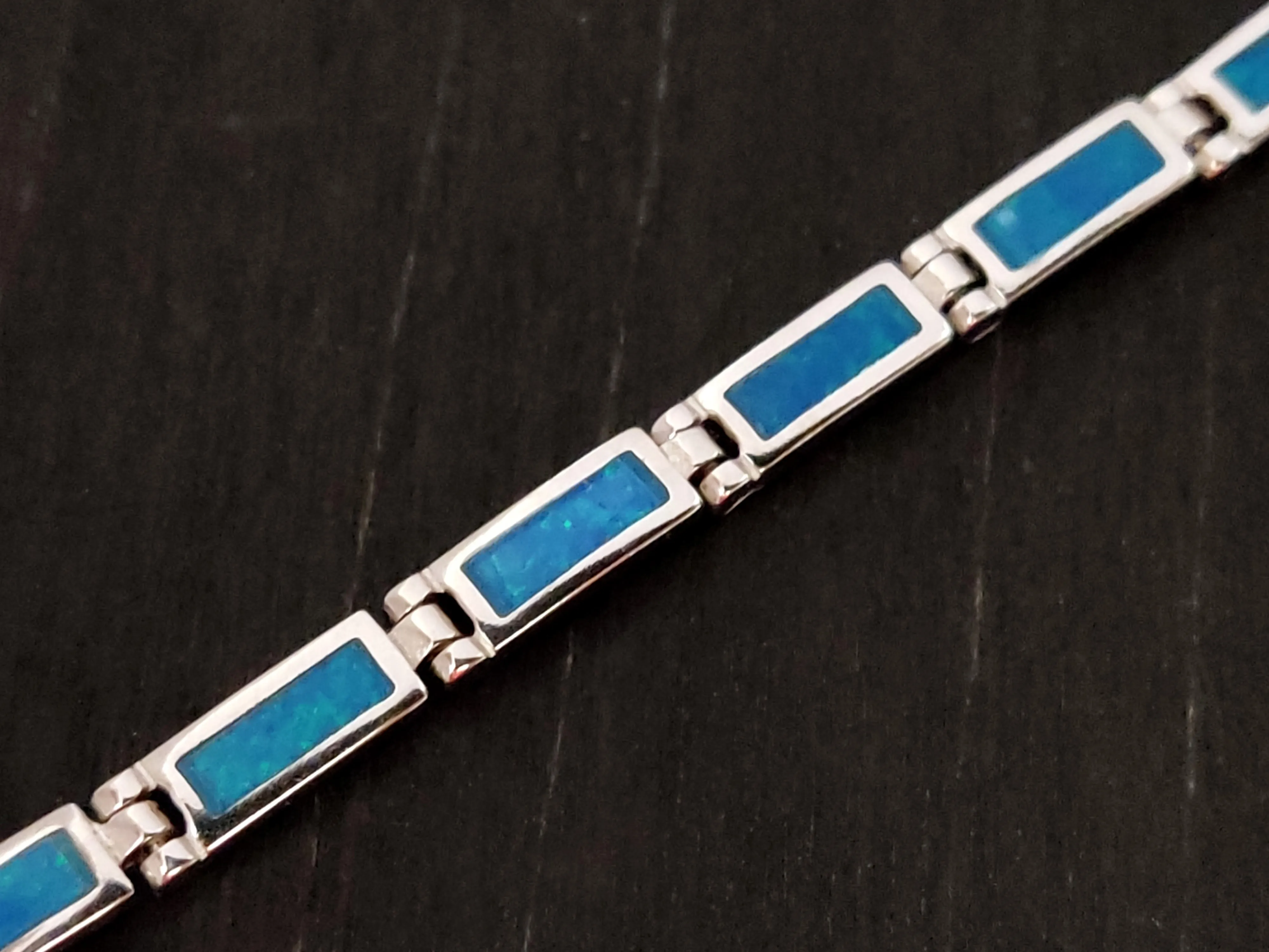 Blue Opal Bracelet