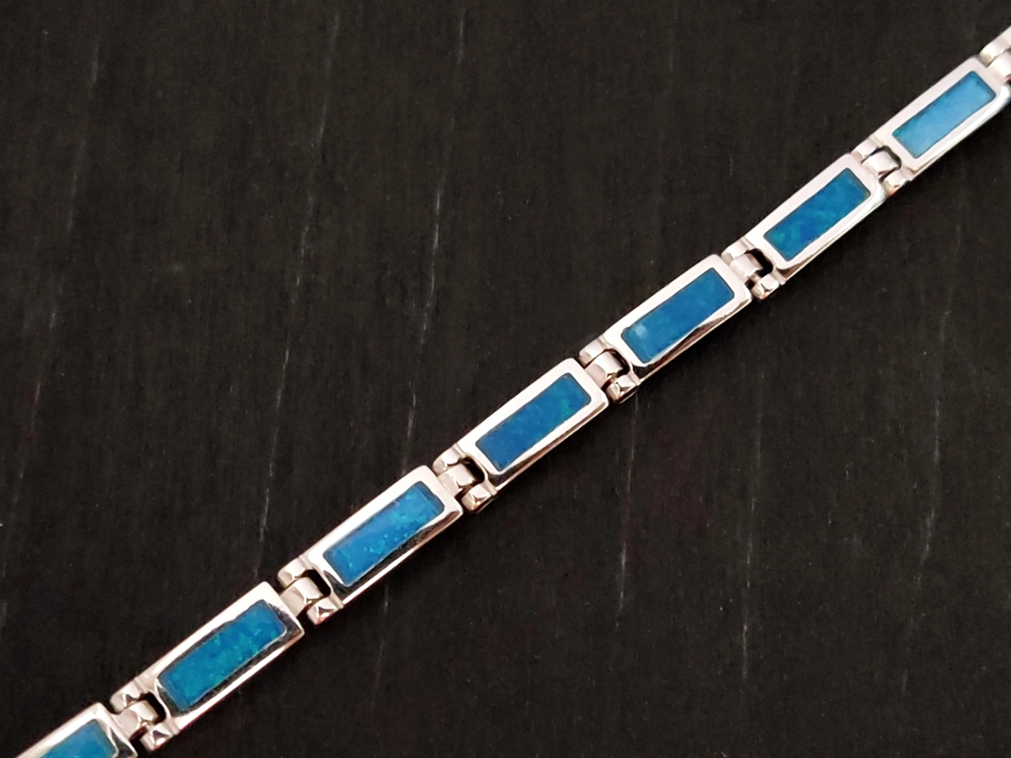 Blue Opal Bracelet