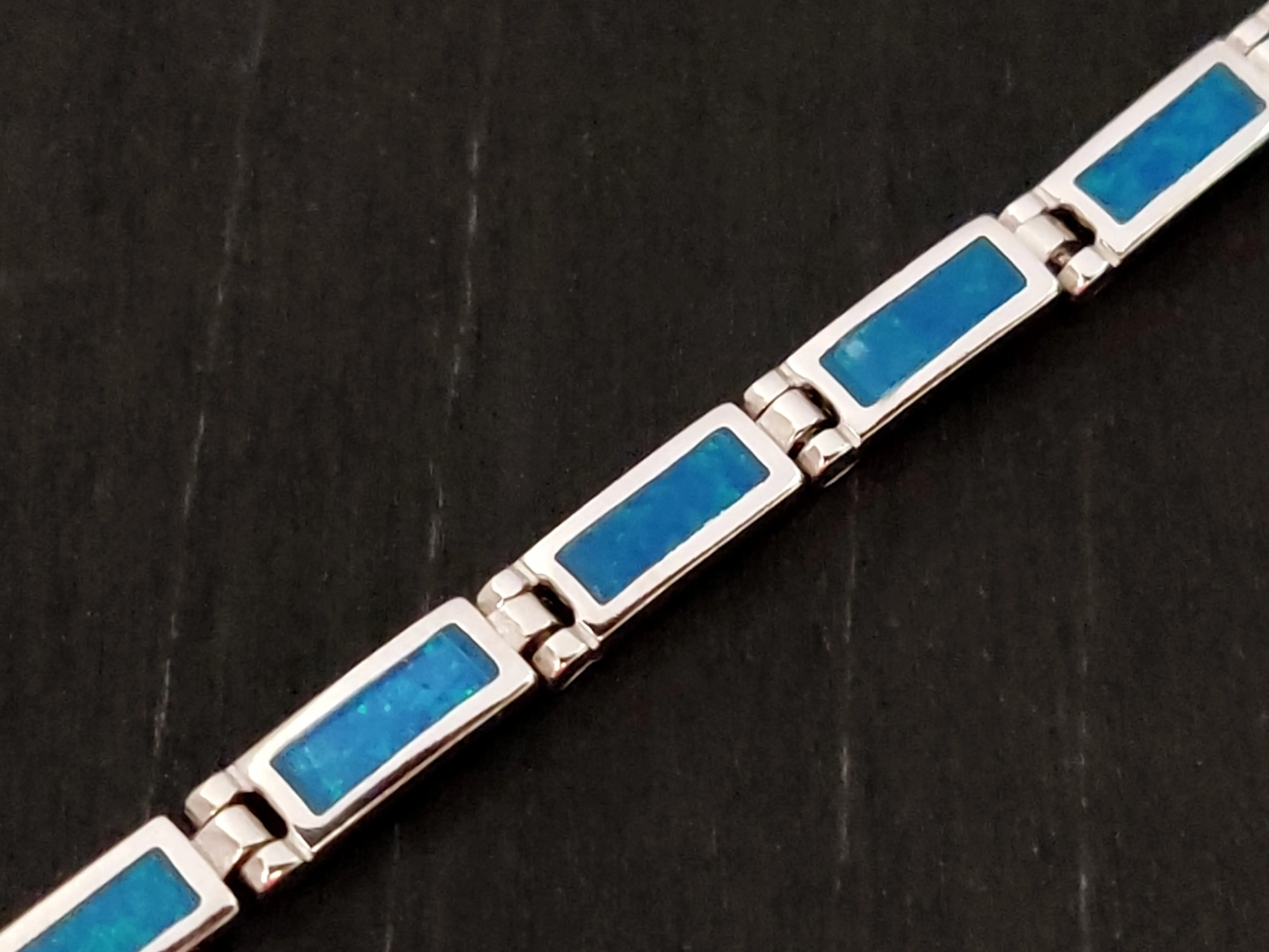 Blue Opal Bracelet