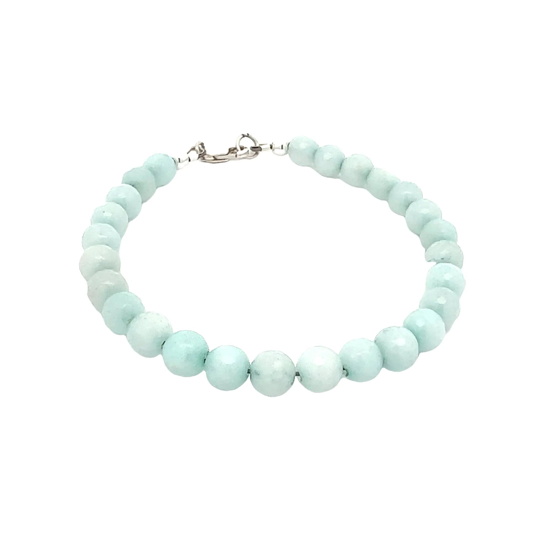 Blue Opal gemstone bracelet, gemstone bracelet, jewelry