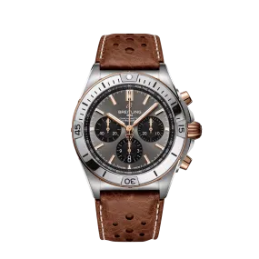 Breitling Chronomat Chronograph  Titanium & 18k Red Gold Men's Watch