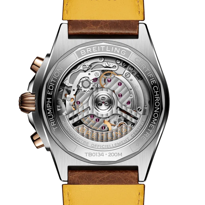 Breitling Chronomat Chronograph  Titanium & 18k Red Gold Men's Watch