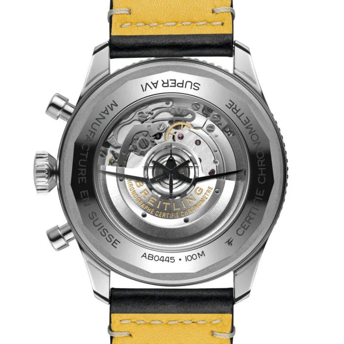 Breitling Super AVI Chronograph Stainless Steel Men's Watch