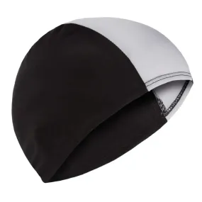 Childs Fabric Swim Cap - Black & White