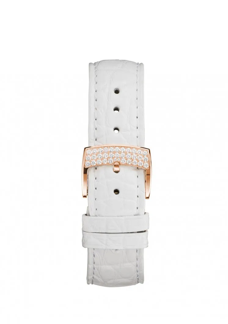 Chopard Happy Sport Chono Ethical 18K Rose Gold & Diamonds & Colored Sapphires Ladies Watch