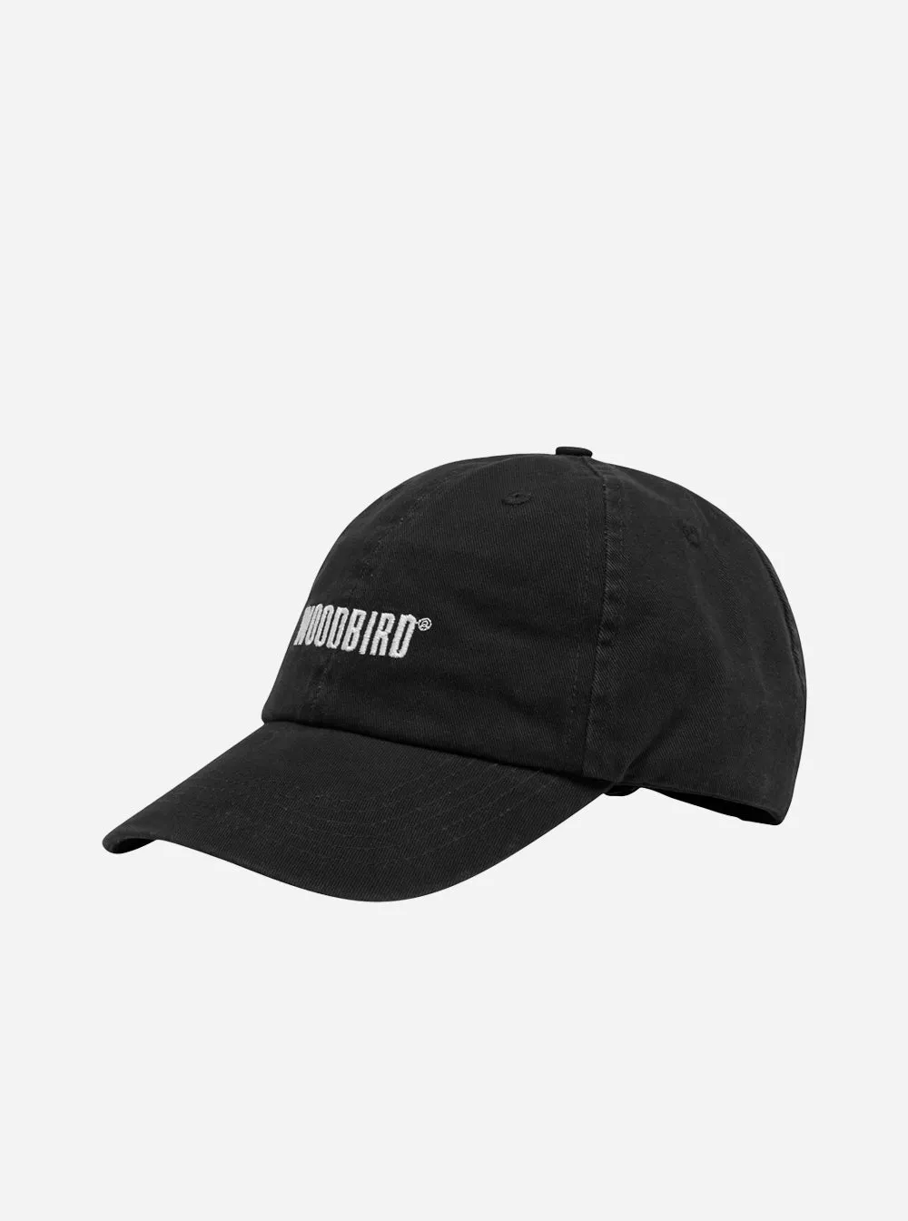 Core Twill Cap - Black White