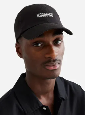 Core Twill Cap - Black White