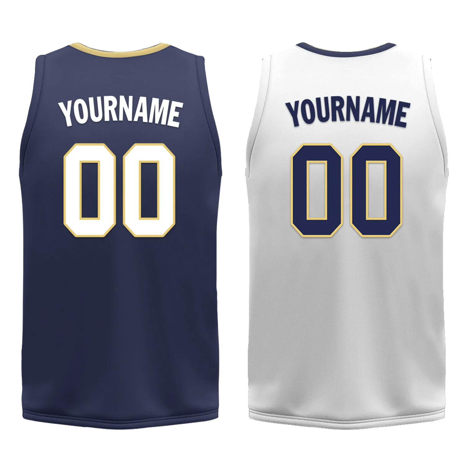 Corporate Gifts,Custom Blue White Classic Style Reversible Basketball Uniform Personalized BBJR-D017050