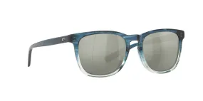 Costa: Sullivan 281 DeepTeal Gray Silver Mirror Polarized Sunglasses