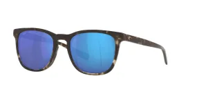 Costa: Sullivan Shiny Black Blue Mirror Polarized