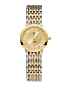 COVER Langham Diamond Mini Gold, Bicolor Watch