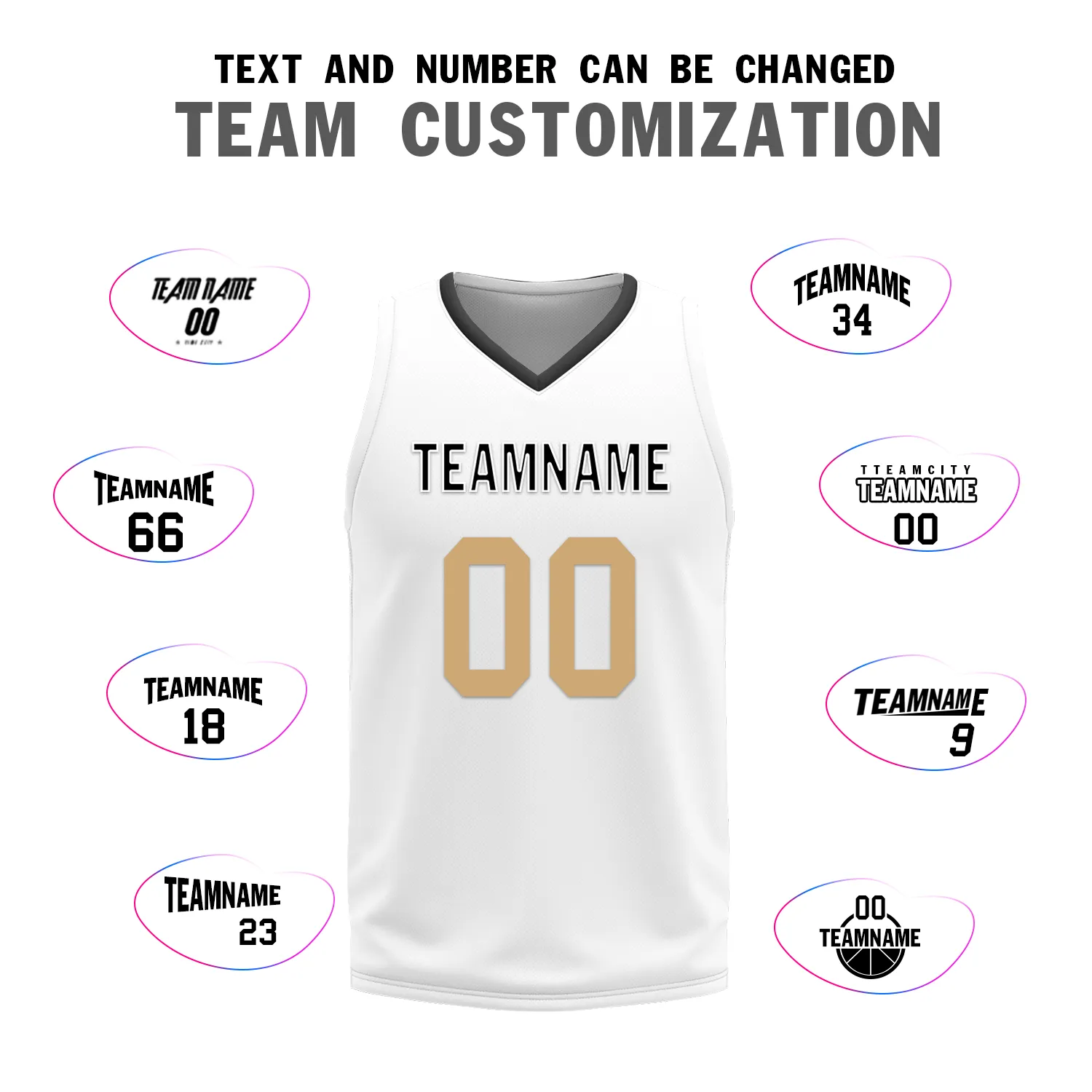 Custom Black White Classic Style Reversible Basketball Uniform Personalized BBJR-D017044