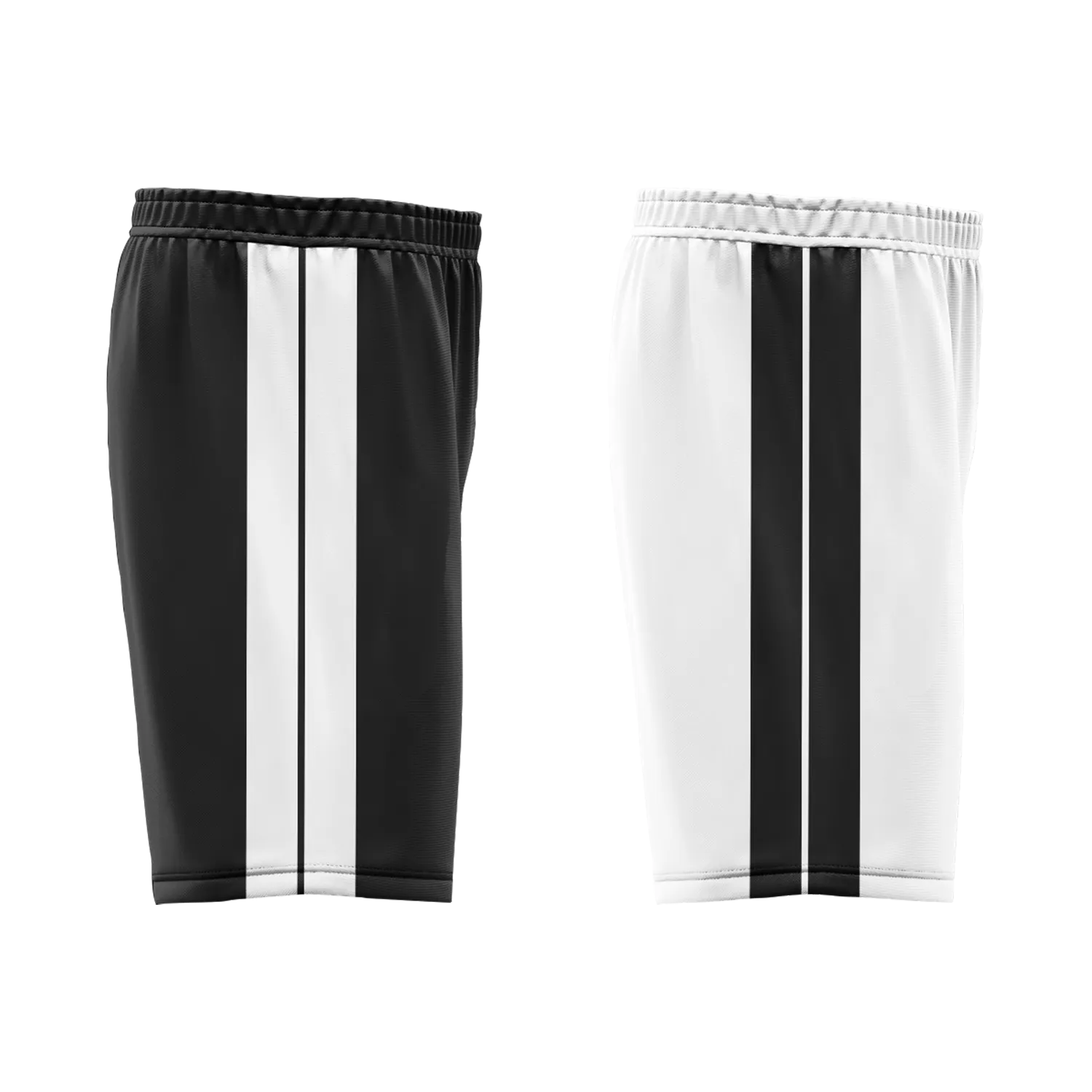 Custom Black White Classic Style Reversible Basketball Uniform Personalized BBJR-D017044