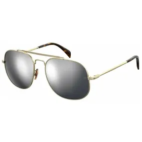 David Beckham Men's Sunglasses - Silver Mirror Lens | DAVID BECKHAM DB 7004/S 0J5G/T4