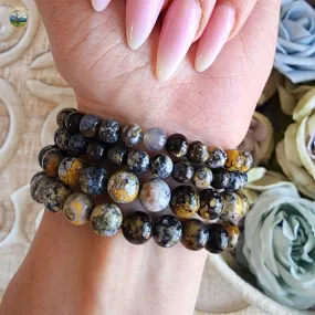 Dendritic Opal Multi Bracelet for Positive Energy, Protection and Spiritual Growth