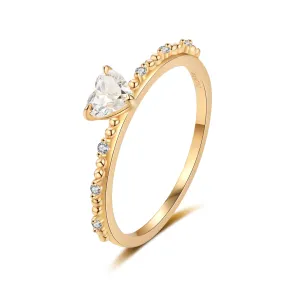 Designer Heart Diamond Ring