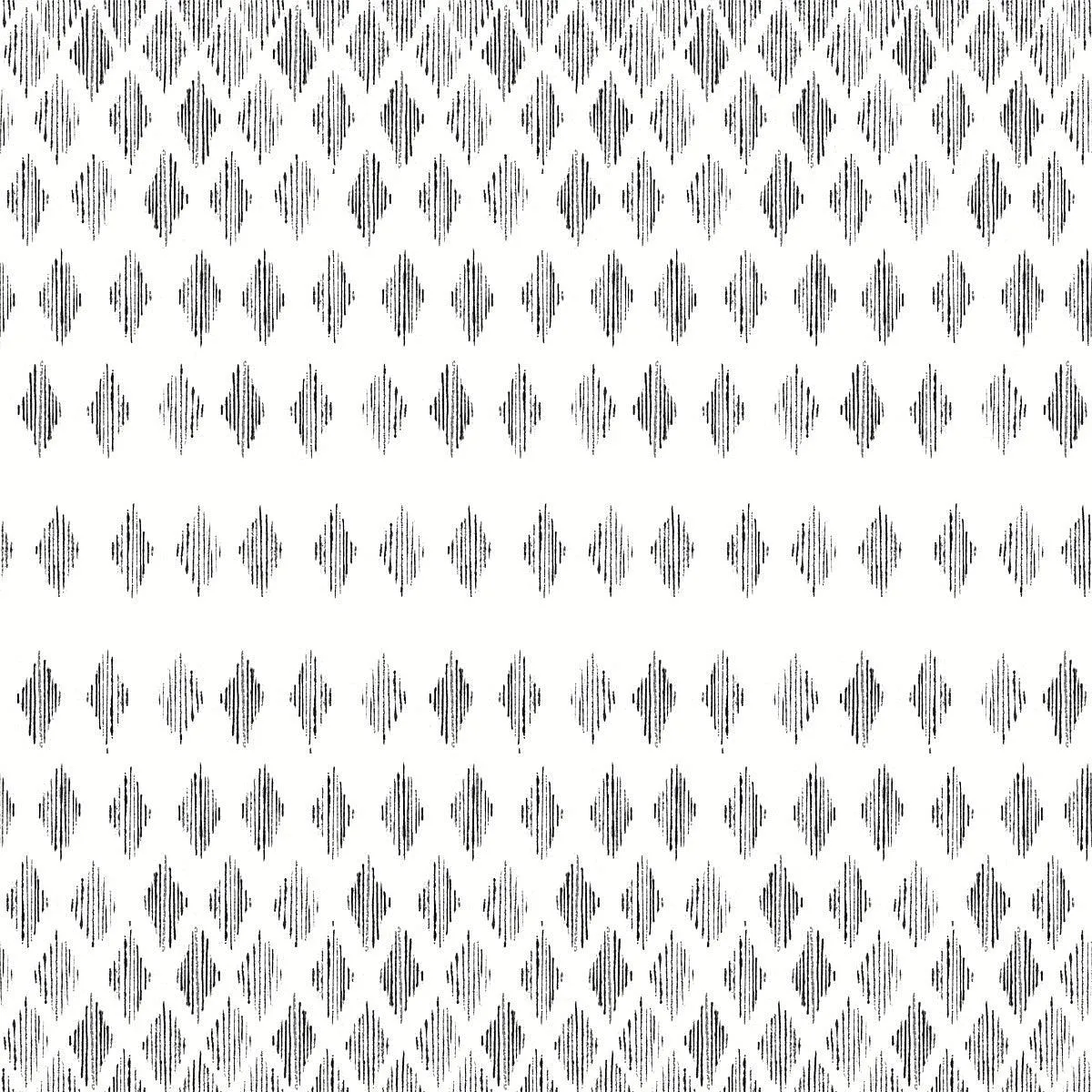 Diamond Ombre Wallpaper Sample // Black & White