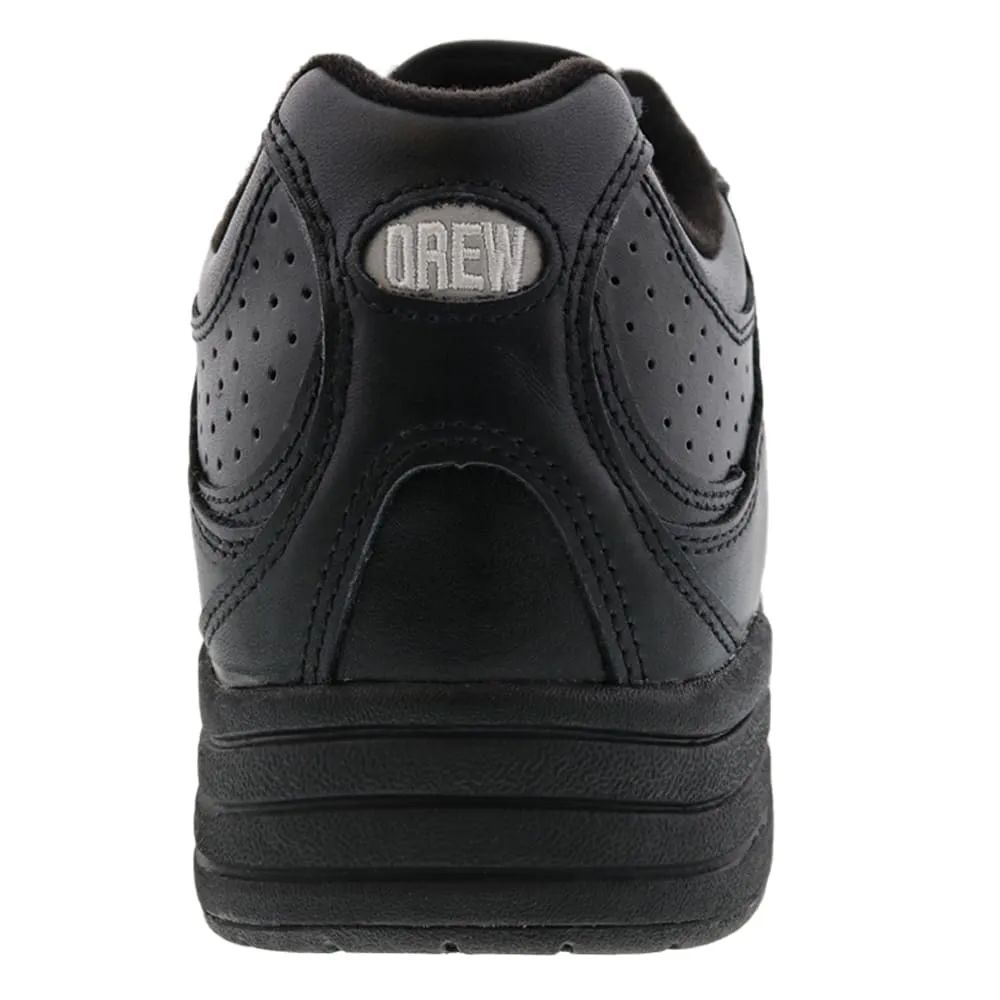 Drew Men's Surge Leather Athletic Shoes Black
