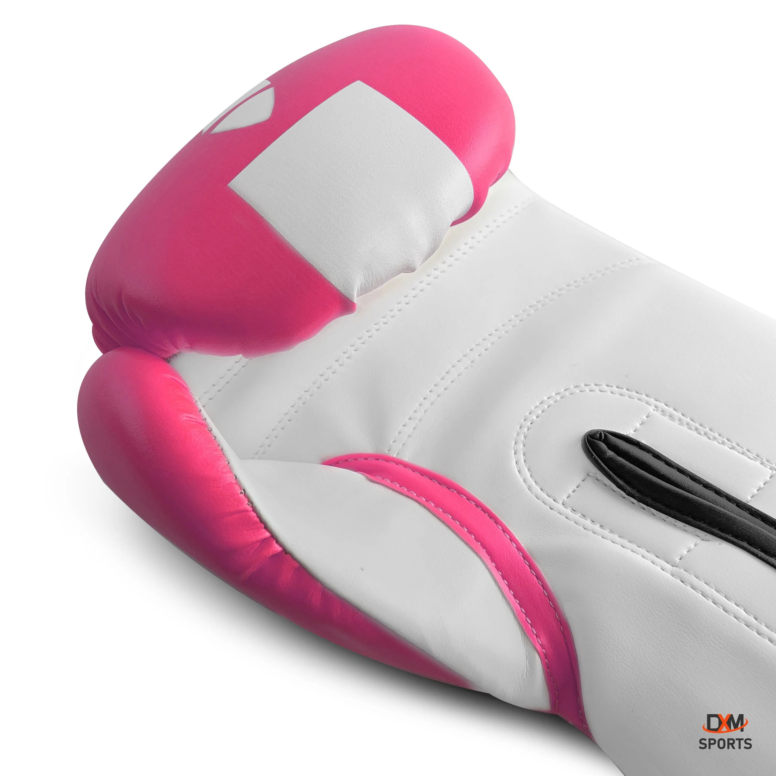 DXM Premium Boxing Gloves for Men & Women - Pink & White