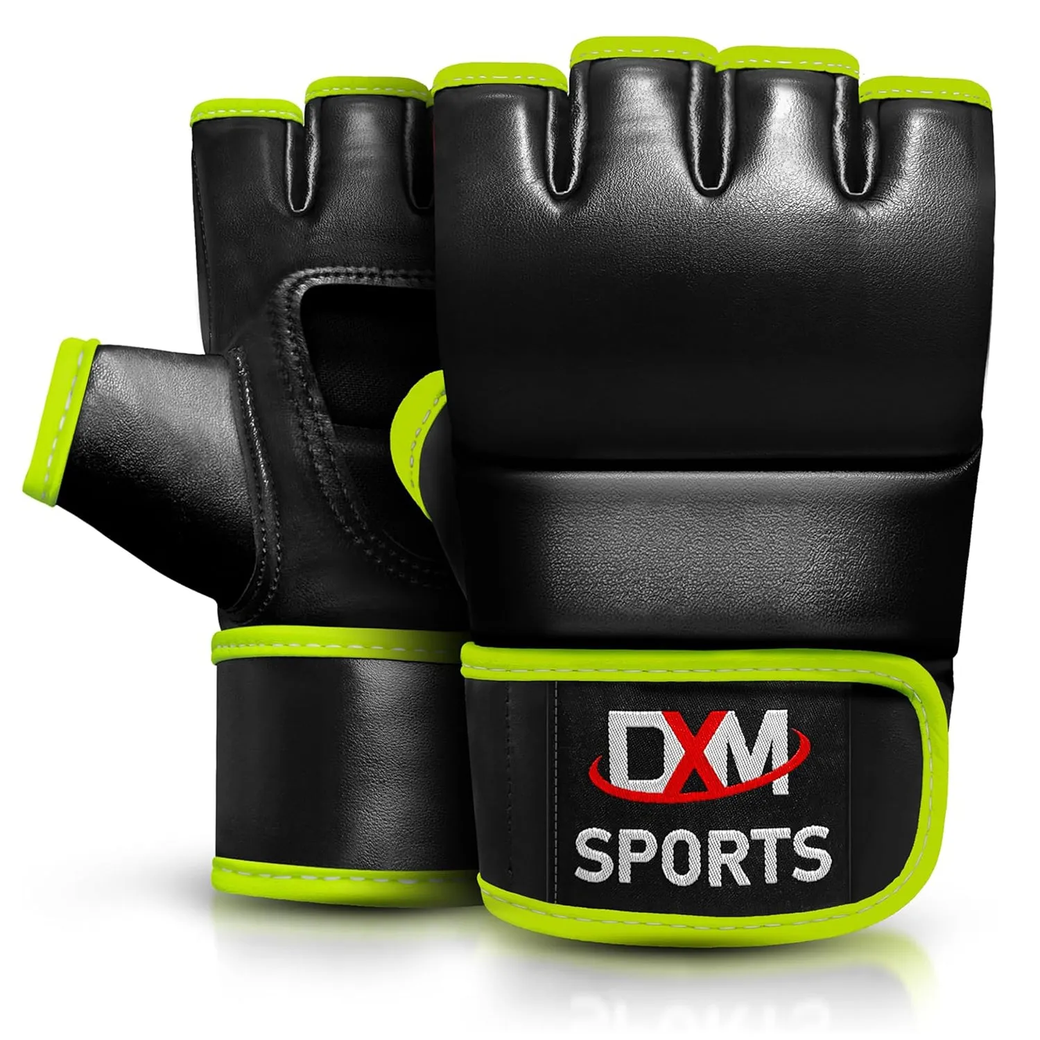 DXM Sports MMA Grappling Gloves Open Palm for Men & Women
