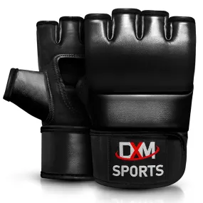 DXM Sports MMA Grappling Gloves Open Palm for Men & Women