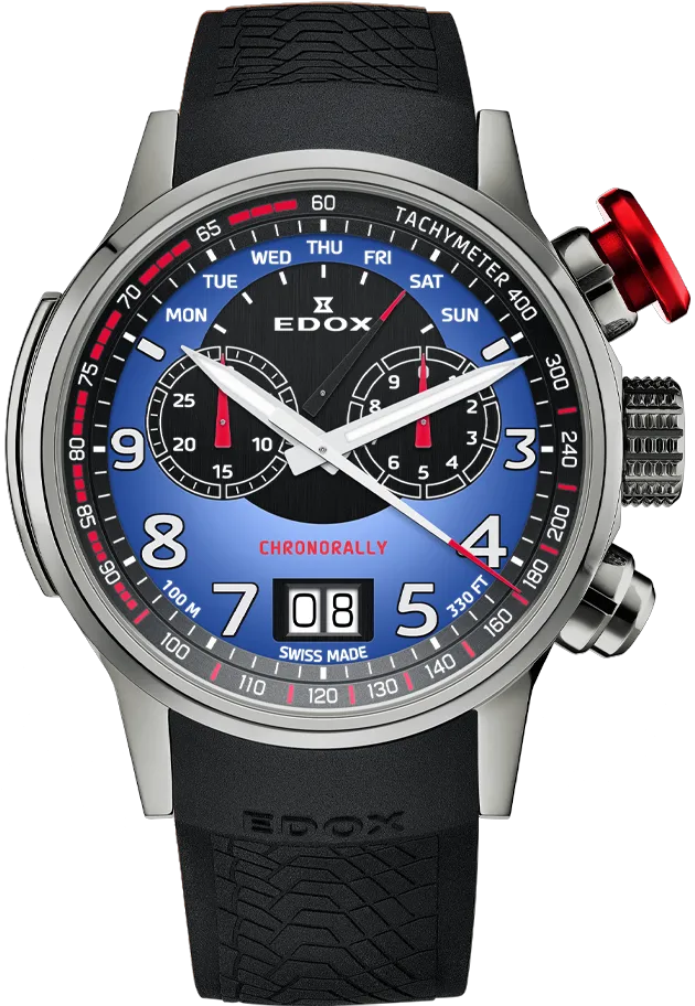 Edox Chronorally Chronograph Limited Edition 38001 TINR BUDN