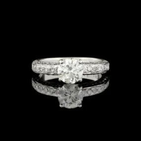 Estate Platinum & Diamond Ring